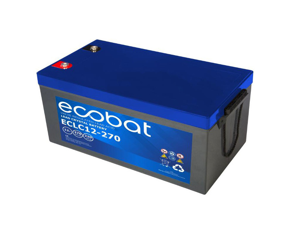 Baterie Ecobat 12V, 270Ah.