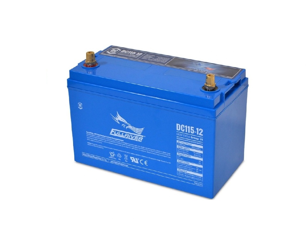 Baterie albastră pentru energie electrică