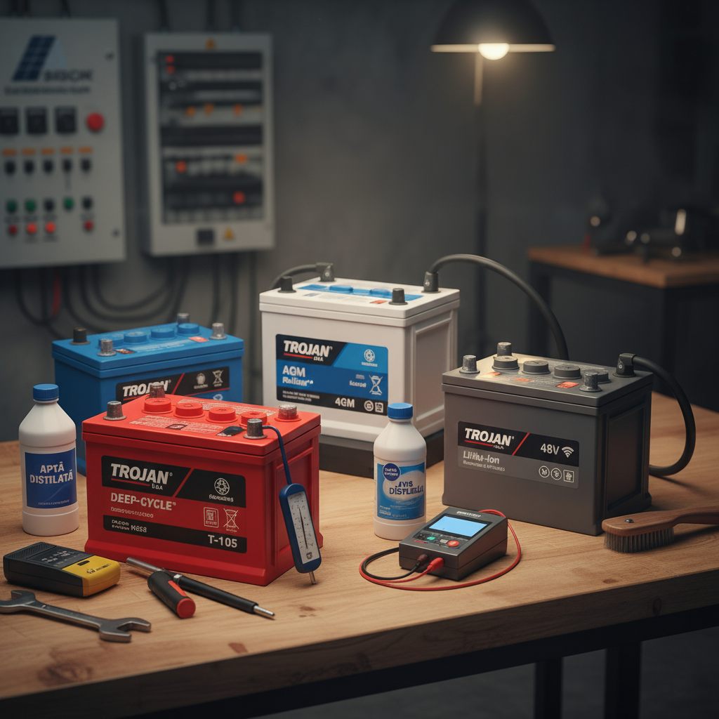 Ghid Esențial Alegere Baterii Trojan USA